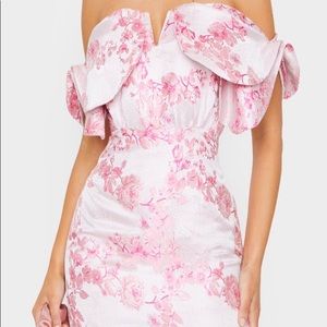 Prettylittle thing Pink Bodycon Dress